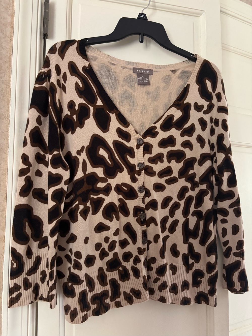 Vintage Kenar Leopard print Cardigan, Hard to find